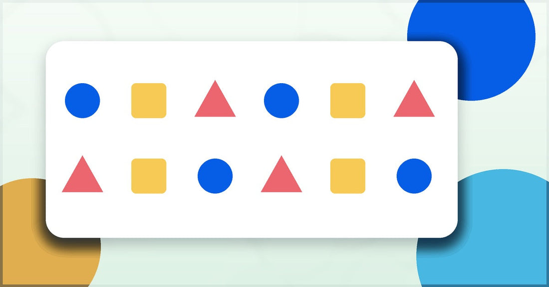 Pattern Recognition Activities for Preschool Children | DAZIREL Blog