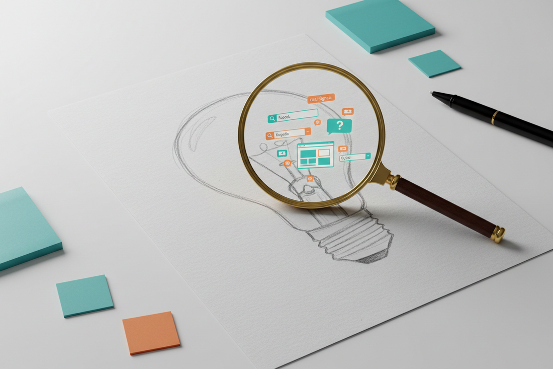 كيف تختبر فكرة منتج رقمي قبل تصميمه وبيعه؟ | مدونة DAZIREL