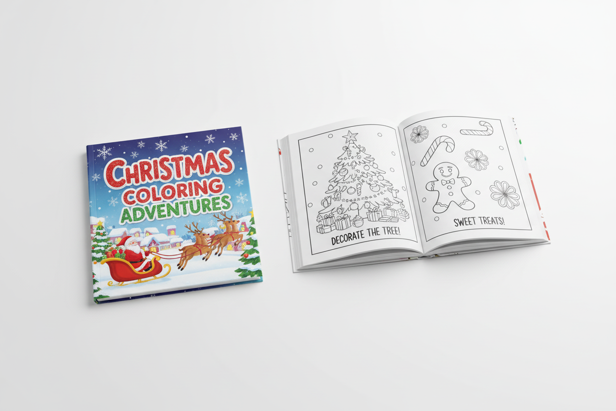 christmas-coloring-book-mockup - SMAZON 